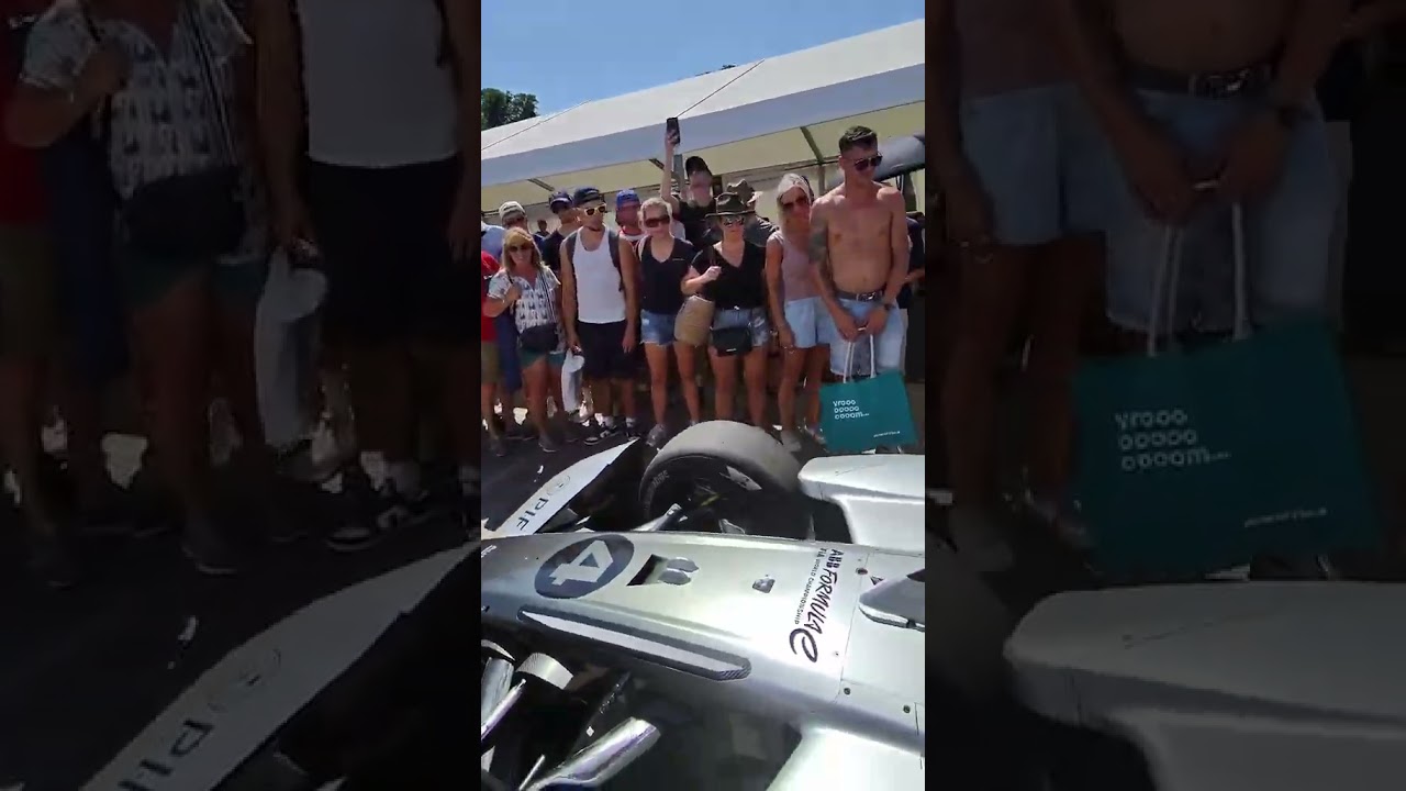 POV: preparing the GEN4 up the Goodwood Hill!