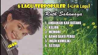 Download lagu RUTH SAHANAYA : 6 LAGU TERPOPULER ( Lirik Lagu) mp3
