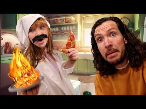 CRAZY CHEF cooking on ADLEY TV!! shows like Hair Salon and Cat Detective made with real A for Adleys