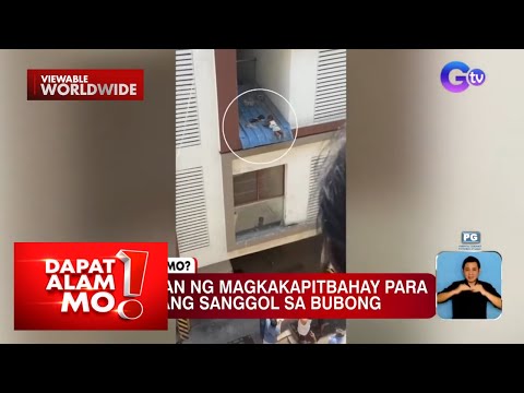 Bayanihan ng magkakapitbahay upang iligtas ang isang bata, nakuhanan ng video Dapat Alam Mo!