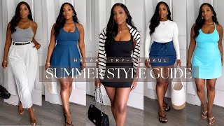 SUMMER STYLE TRENDS! | HALARA TRY-ON HAUL!