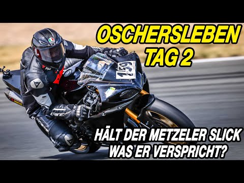 Hafeneger race training in Oschersleben day 2 - Does the Metzeler slick keep its promises?