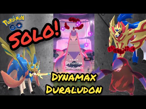 How to SOLO Dynamax Duraludon in Pokémon GO | Raid Guide & Best Counters! 