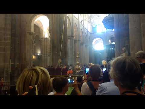 Botafumeiro Catedral Santiago de Compostela. 11/08/2018