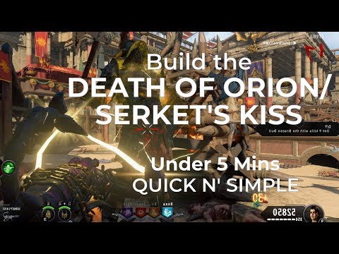 Build the Death of Orion Wonder Weapon on IX