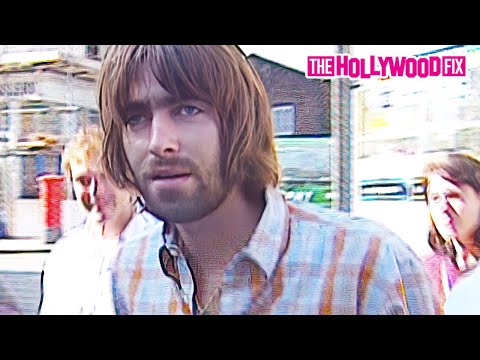 Liam Gallagher From Oasis Shoves Paparazzi Out Of The Way & Threatens To Slap Them In London, UK