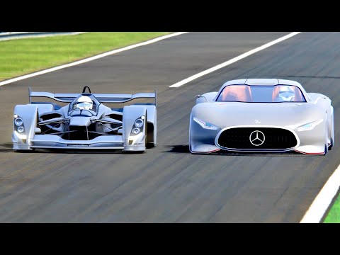 Mercedes-Benz AMG Vision GT vs Red Bull X2019 - Old Monza