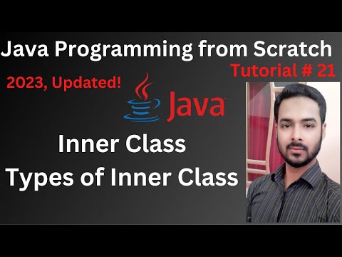 Learn Tutorial 21 Inner Class in java | Types of inner class in java ...