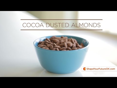 Cocoa Dusted Almonds Recipe | Shape Your Future Recipes | OK TSET