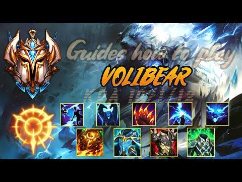 TOP 1 CHALLENGER Guides How to Play Volibear Top & Carry + Best Build/Runes Season 12 for Beginners