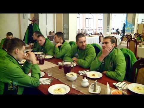 2014.01.22 Siarka Tarnobrzeg na zgrupowaniu w Ulanowie