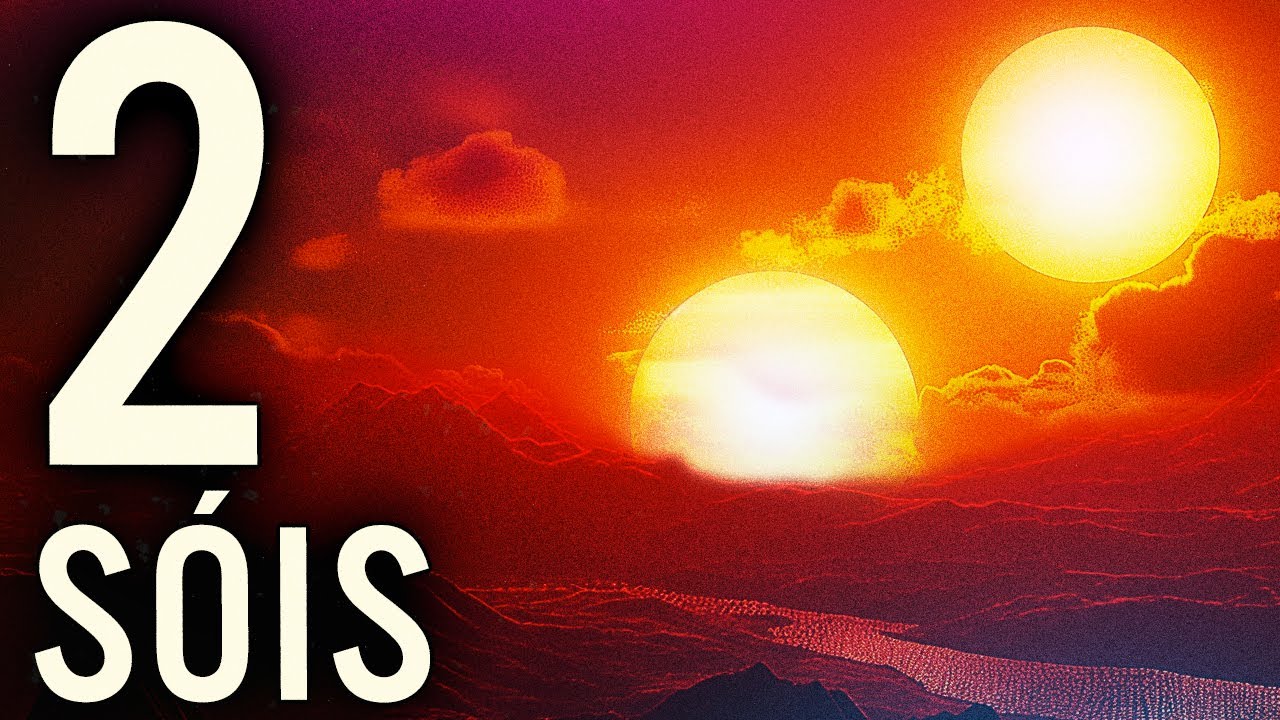 como seria ver um PÔR DO SOL DUPLO?