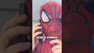 Helado de spider man