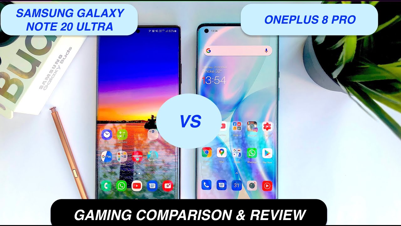#Note20 Ultra vs #OnePlus 8 Pro | Gaming Review