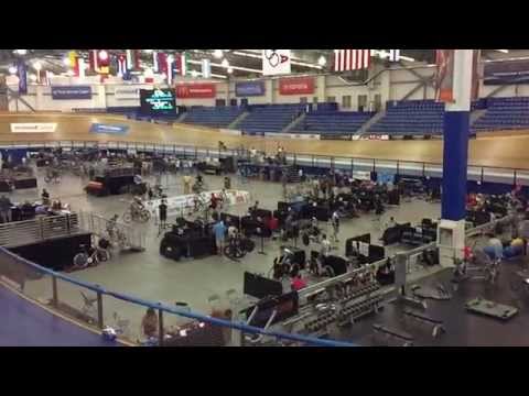 Junior Track Nats 15-16 breaking the team sprint national record