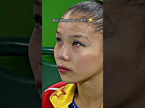 Imagine having one shot to win an Olympic medal and this happens😢 #gymnastics #sad #olympics #sad