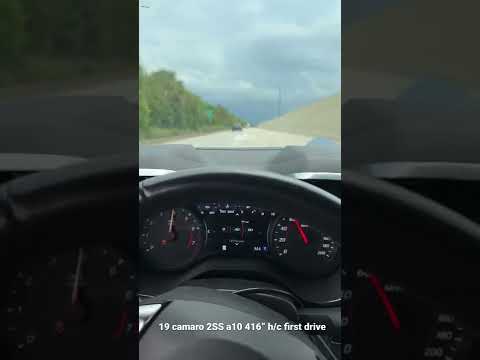 First drive 2019 camaro 2SS 416” heads cam converter highram otr