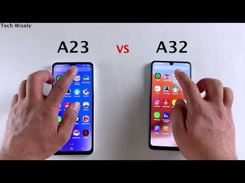 SAMSUNG A23 vs A32 - SPEED TEST