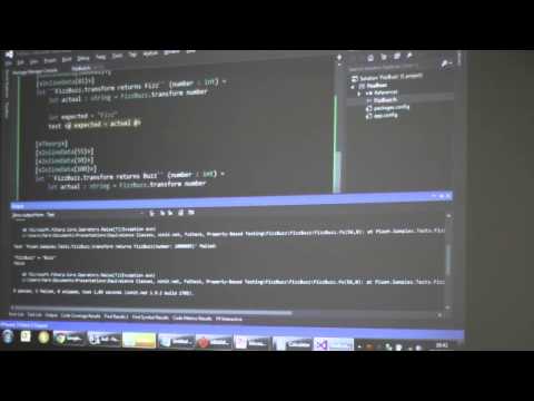 Technology Hour - Equivalence Classes, xUnit.net, FsCheck, Property-Based Testing with Mark Seemann