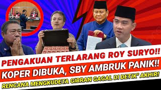 Download lagu PENGAKUAN TERLARANG ROY SURYO‼️ SBY Ambruk Panik Saat Koper Dibuka! Rencana Mengkudeta Gibran Gagal! mp3