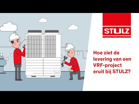 Hoe ziet de levering van een VRF-project eruit bij STULZ?