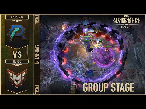 HEROIC vs AZURE RAY - HIGHLIGHTS - PGL Wallachia S2 | DOTA2