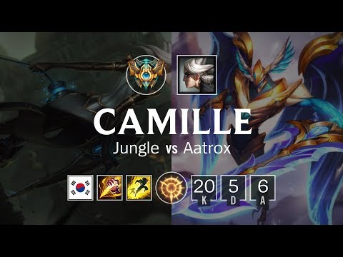 Camille Jungle vs Aatrox - KR Challenger Patch 8.23
