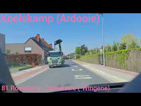 Lijn 81 Roeselare - Zwevezele (-Wingene)