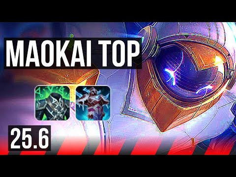 MAOKAI vs SYLAS (TOP) | 4/2/6 | KR Diamond | 25.6
