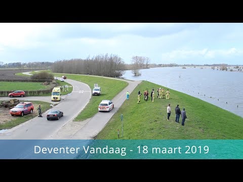 Deventer Vandaag - Valse melding van personen in het water bij de IJssel - 18 maart 2019