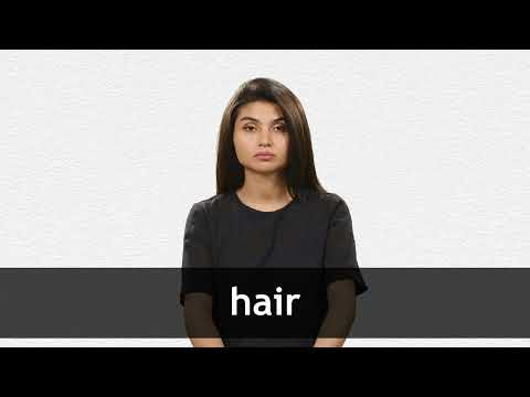 How to pronounce HAIR in American English