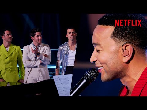 John Legend Roasts The Jonas Brothers In Song! 🔥 | Jonas Brothers Family Roast | Netflix