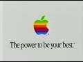 Apple Advantage The Power Of Macintosh Apple Computer 1990