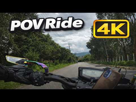 POV RIDE | Apache 160 | Chia at 4K | Akaso V50X