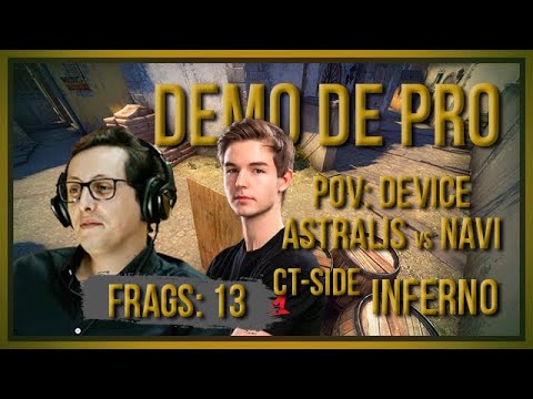 [PT] zorlaK Analisa: PoV DEVICE - ASTRALIS vs NAVI - INFERNO (CT-SIDE) [Demo de Pro]