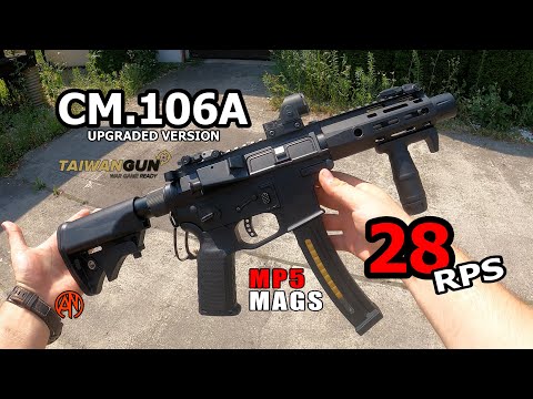 CM.106A Upgraded Version [CYMA] | Mini Review and 50m Test [4K]
