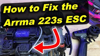 Arrma RC ESC Fix, Bind, Calibration - 1/10 223s BLX 4x4 ESC