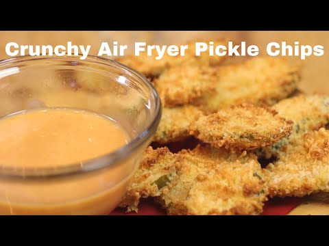 Super Crunchy Air Fryer Pickles | The Best Air Fryer Dill Pickles