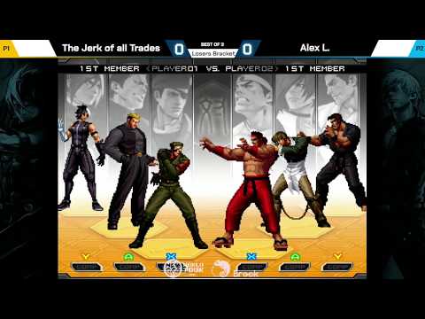The Jerk of all Trades vs Alex L. - KOF 2002UM Neo Geo World Tour Special Stage Magfest TOP-16