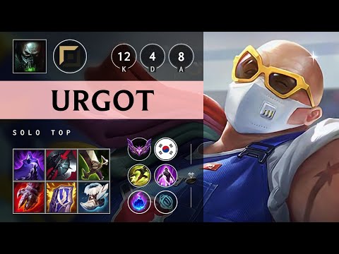Urgot Top vs Vayne - KR Master Patch 25.15