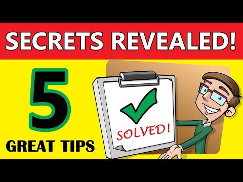 Part of a video titled How to Solve Riddles - 5 Great Tips and Tricks - YouTube