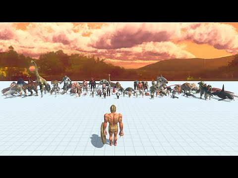 LEVEL 3 ACHILLES VS FACTION - Animal revolt Battle Simulator