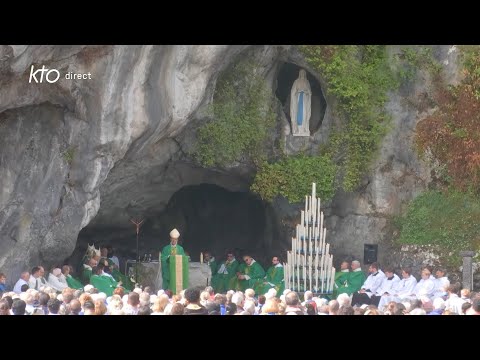 Messe de 10h à Lourdes du 24 juillet 2025