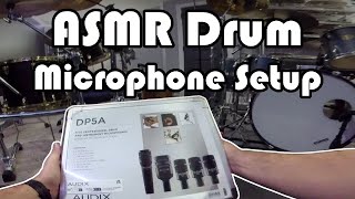 Video thumbnail for Drum Tech POV | ASMR | Audix DP-5A Microphone Unboxing by QLX Drums