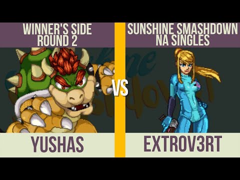 Sunshine Smashdown NA: SSF2 Winner's - YushaS (Bowser) vs. Extrov3rt (ZSS)