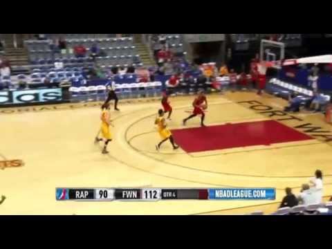 Bruno Caboclo dunks Raptors vs Mad Ants