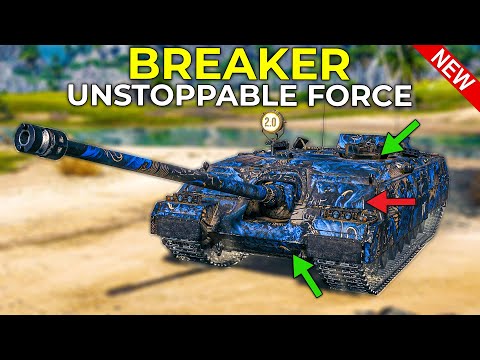 New Tier 11 BREAKER Gameplay and Tank Review | World of Tanks 2.0
