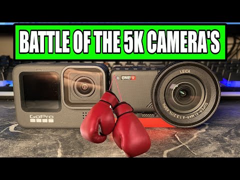 5K Battle Hero 9 vs Insta 360 One R 1 inch mod