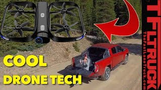 The Coolest New Drone that Will Follow Your Truck Almost Anywhere