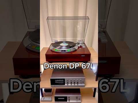 🎧 DENON DP-67L (1982) – Japanese Analog Excellence 🇯🇵🎶 #shorts
